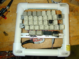 top of keyboard